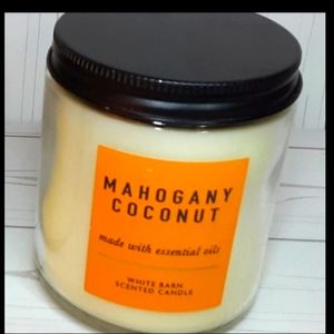 Bath & Body Works Mahogany Coconut Candle